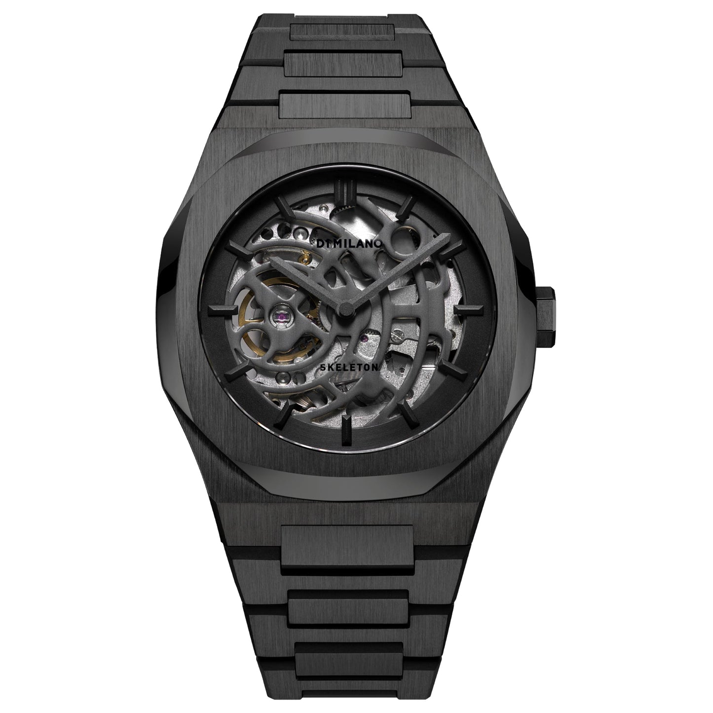 D1 MILANO Skeleton 41.5mm X - ray Black SKBJ04 - Lam Workshop
