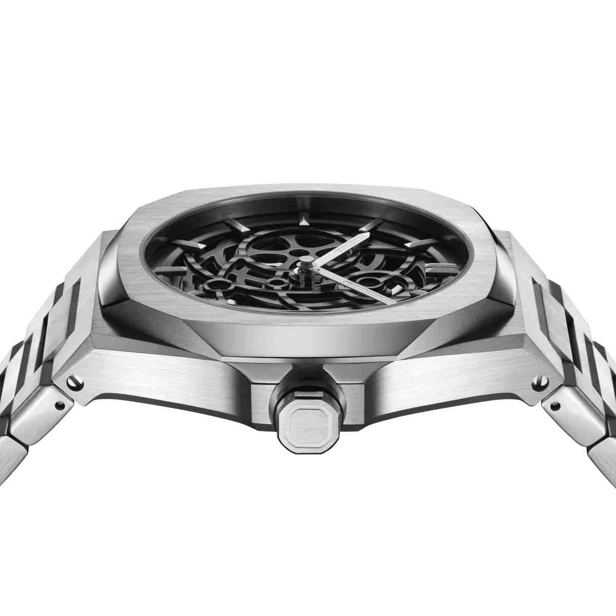 D1 MILANO Skeleton Bracelet Sliver 41.5mm SKBJ10 - Lam Workshop