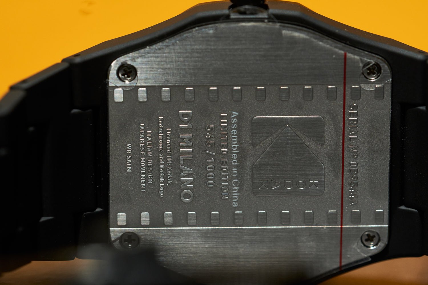 D1 MILANO x KODAK KODACHROME Analog Watch Limited Edition KDBJ01 - Lam Workshop