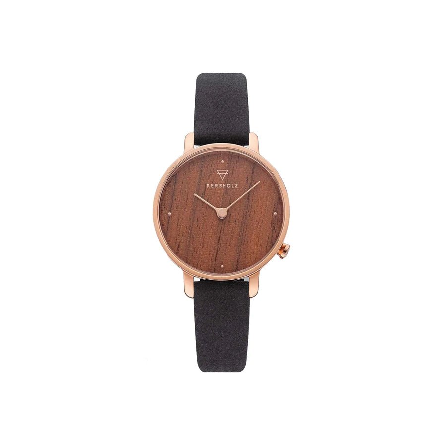KERBHOLZ Emma Walnut Midnight Black Vegan - Lam Workshop