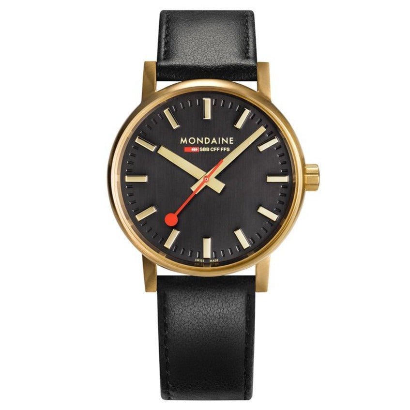 MONDAINE EVO2 Golden Stainless Steel 40mm MSE.40122.LB - Lam Workshop