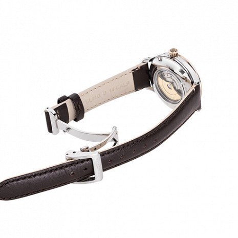 ORIENT STAR Classic Semi Skeleton Gold Ladies RE - ND0010G - Lam Workshop