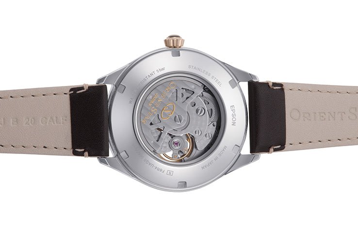 ORIENT STAR Classic Semi Skeleton Gold RE - AT0201G - Lam Workshop