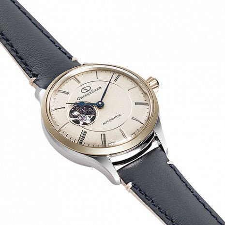 ORIENT STAR Classic Semi Skeleton Grey Ladies RE - ND0011N - Lam Workshop