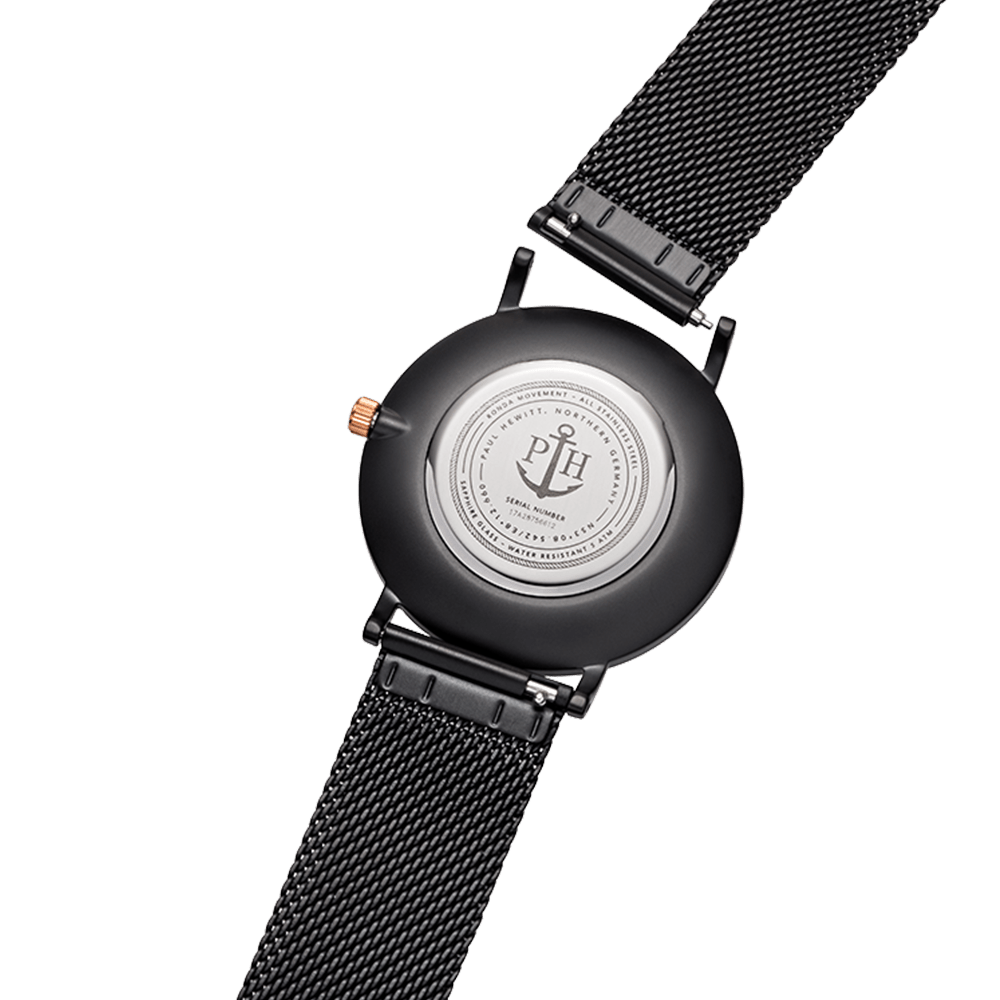 PAUL HEWITT Sailor Black PH - SA - B - BSR - 4S - Lam Workshop