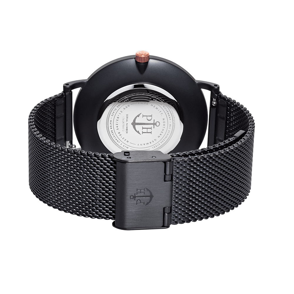 PAUL HEWITT Sailor Black PH - SA - B - BSR - 4S - Lam Workshop