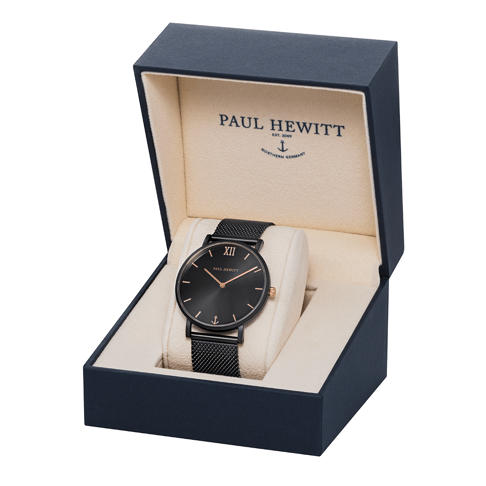 PAUL HEWITT Sailor Black PH - SA - B - BSR - 4S - Lam Workshop