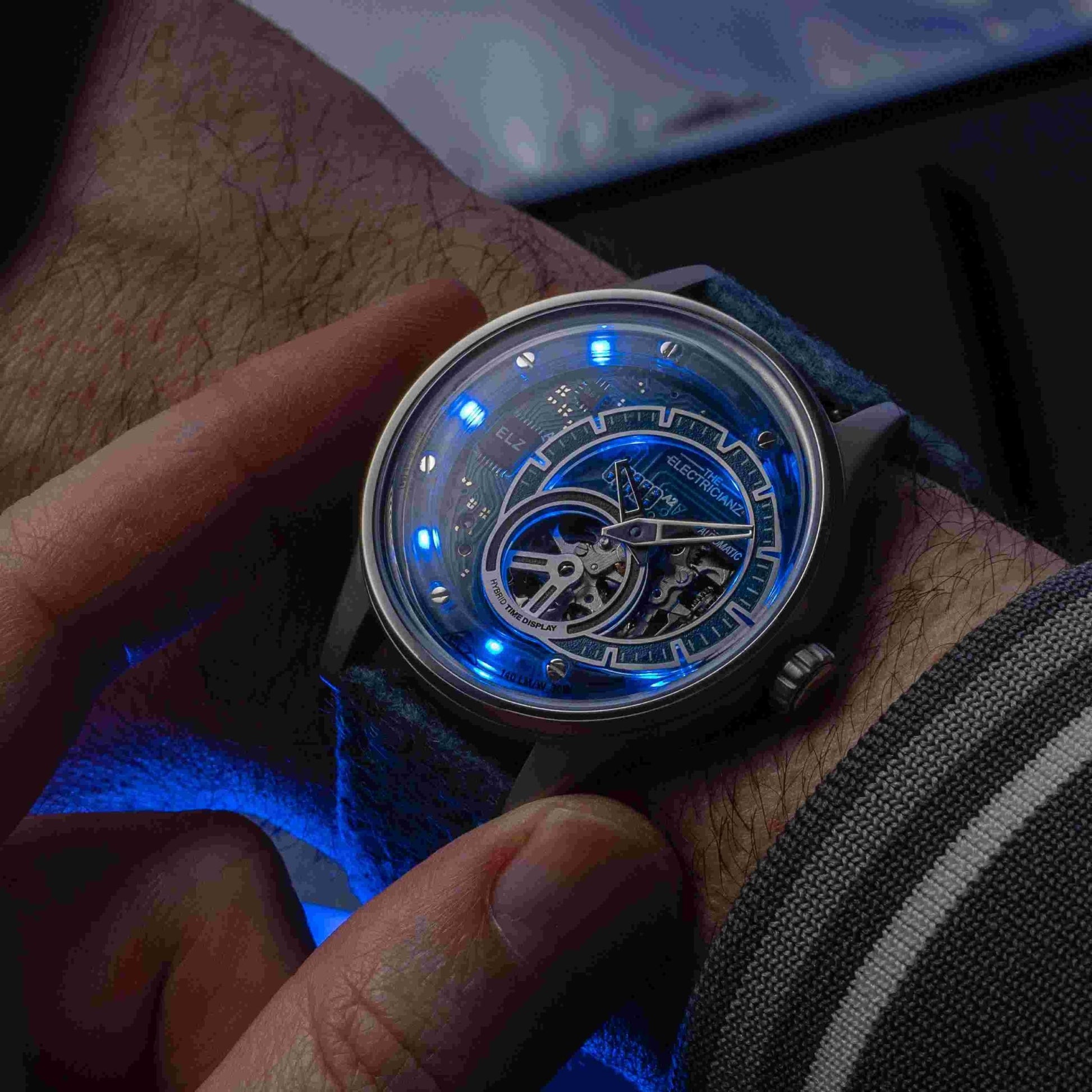 THE ELECTRICIANZ Hybrid Mechanical E - Blue ZZ - B1C/02 - CNB - Lam Workshop