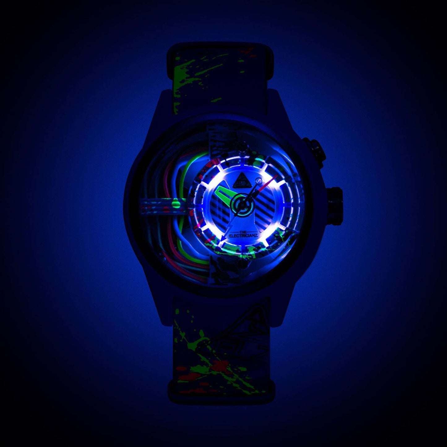 THE ELECTRICIANZ The NeonZ 42MM Black Limited Edition ZZ - A1A/08 - Lam Workshop