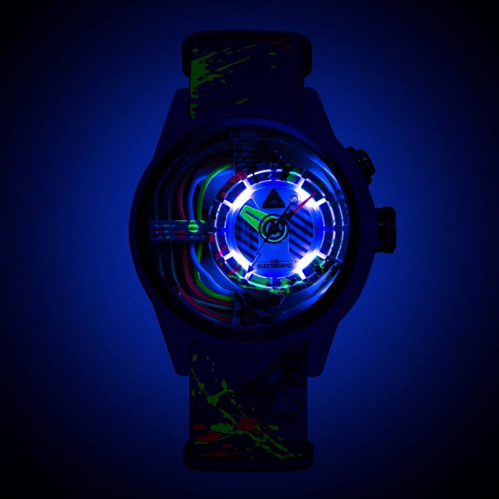 THE ELECTRICIANZ The NeonZ 42MM White Limited Edition ZZ - A1A/07 - Lam Workshop