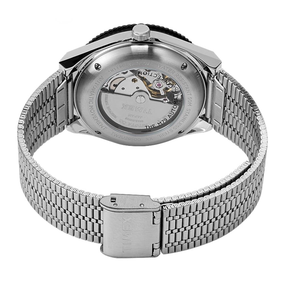 TIMEX M79 Automatic Stainless Steel Bracelet 40MM TW2U29500 - Lam Workshop