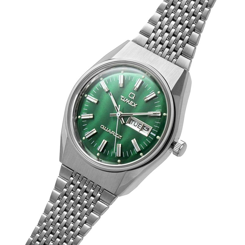 TIMEX Q FALCON EYE GREEN TW2U954 - Lam Workshop