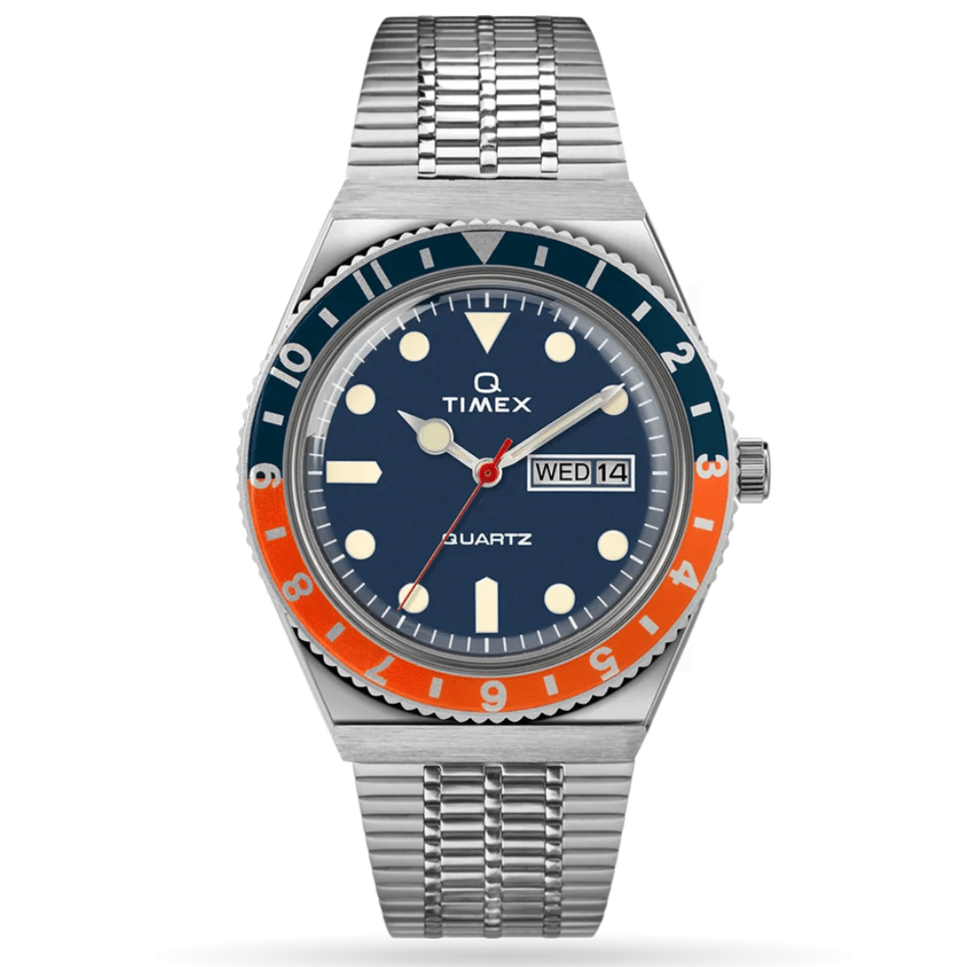 TIMEX Q REISSUE 38MM STAINLESS STEEL BRACELET TW2U61100 - Lam Workshop