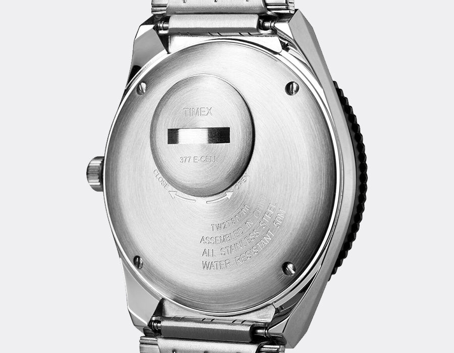 TIMEX Q REISSUE 38MM STAINLESS STEEL BRACELET TW2U61100 - Lam Workshop