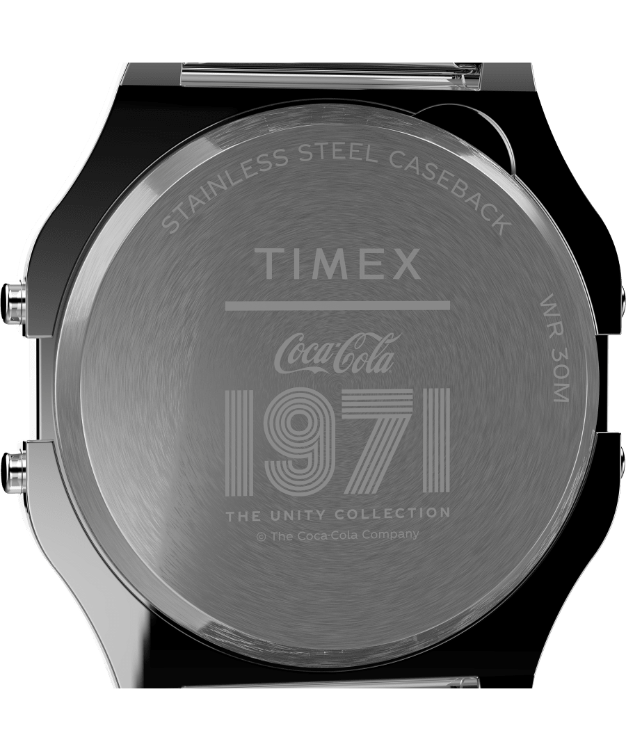 TIMEX T80 x COCA - COLA® 1971 Unity Collection 34mm TW2V25900 - Lam Workshop
