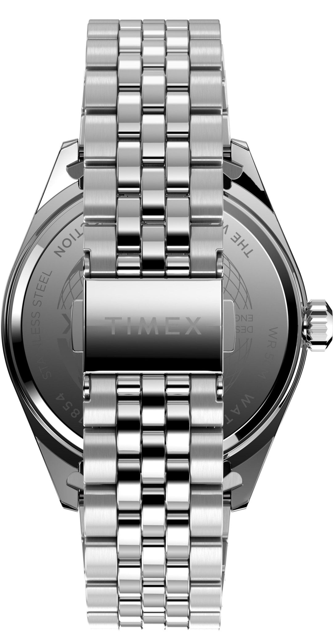 TIMEX Waterbury Legacy 41mm Stainless Steel Bracelet Watch TW2V17300 - Lam Workshop