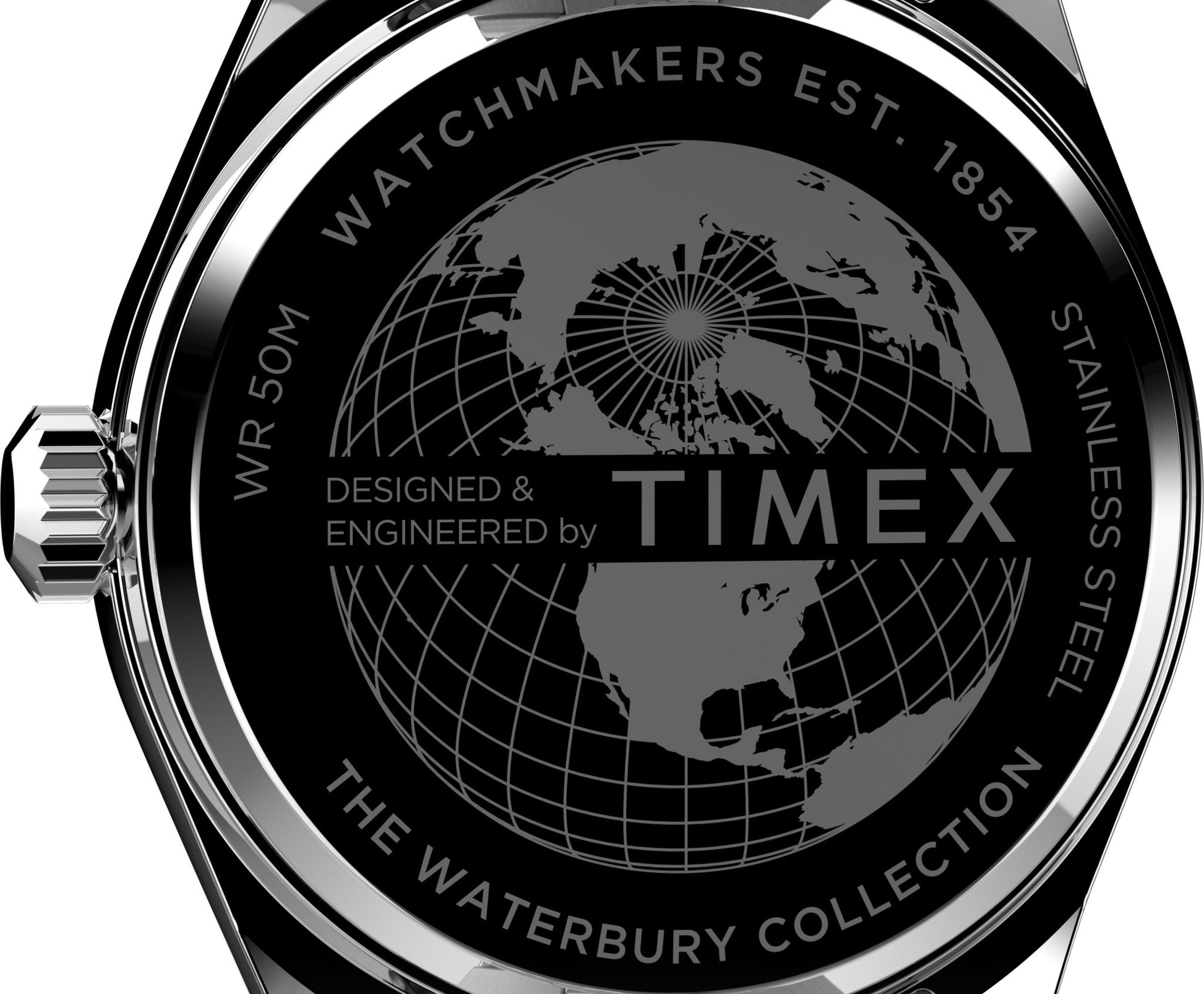 TIMEX Waterbury Legacy 41mm Stainless Steel Bracelet Watch TW2V18200 - Lam Workshop